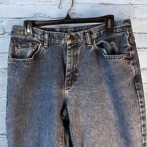 Riders by Lee bottoms have been cut